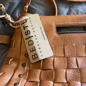 BedStu orchid bag in cognac. NWT